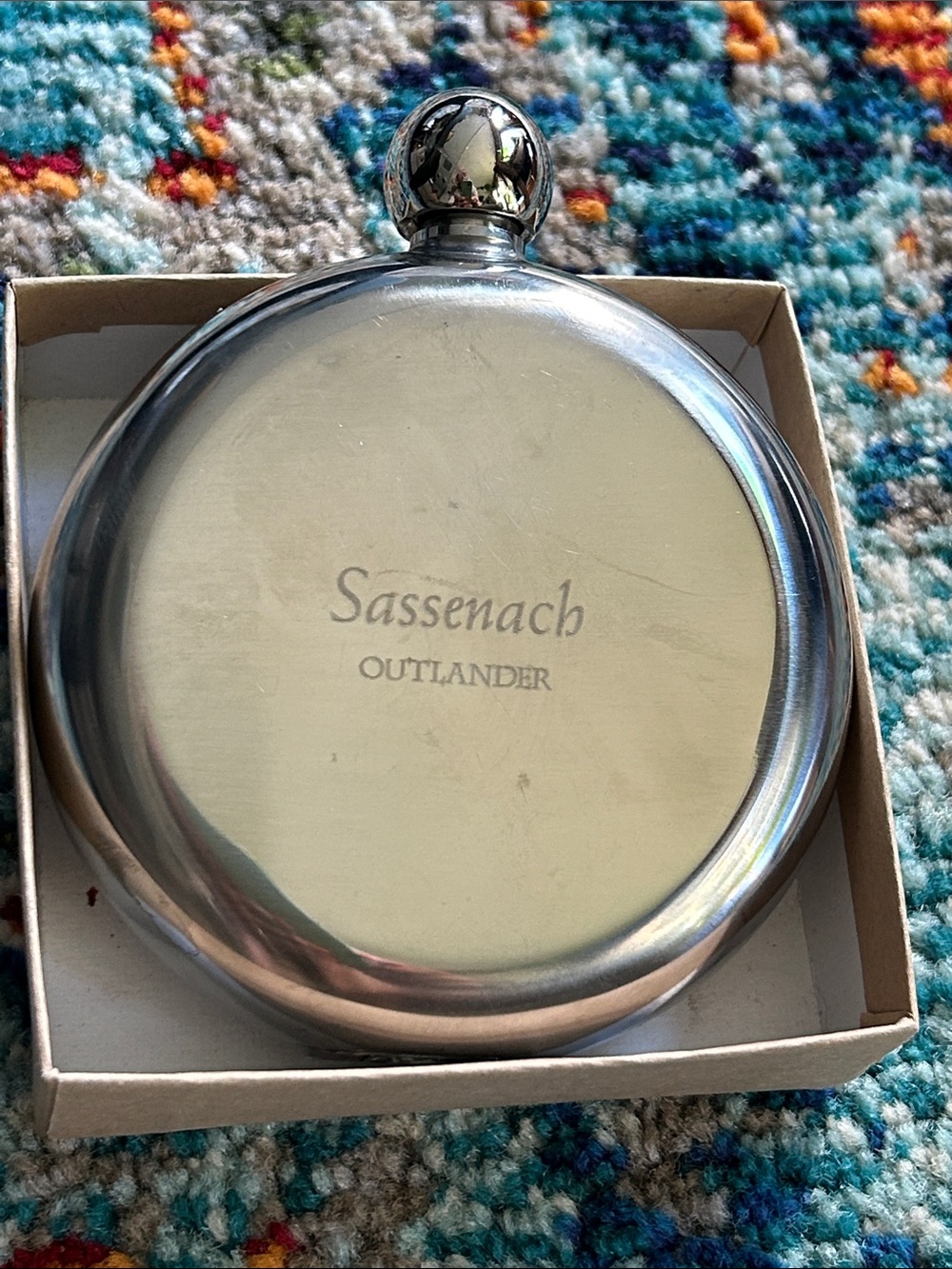 Outlander Show Collectible Sassenach Scotch Promotional Flask